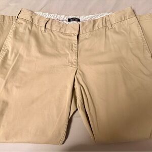 Lands' End Tan Straight Leg Chino Pants